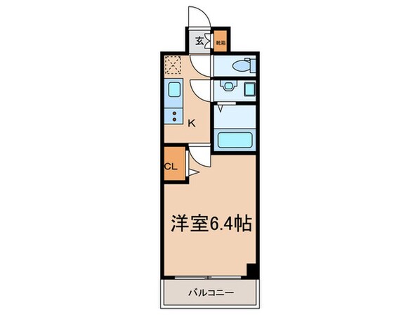 ファステート東別院シュプールの物件間取画像